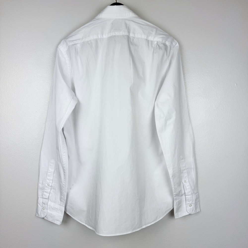 J. Crew Men's Slim-Fit Flex Casual Button Down Shirt White Size L NWT - Picture 5 of 7